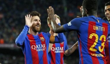 Lionel Messi hace soñar a Samuel Umtiti