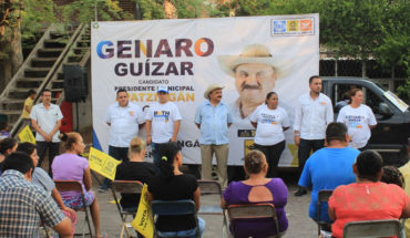 Llama Genaro Guízar a votar por los candidatos del Frente este primero de julio