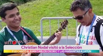 Video: Le cantan a Carlos Osorio