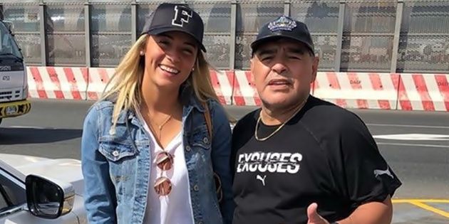 ¡Se casan! Diego Maradona y Rocío Oliva, comprometidos