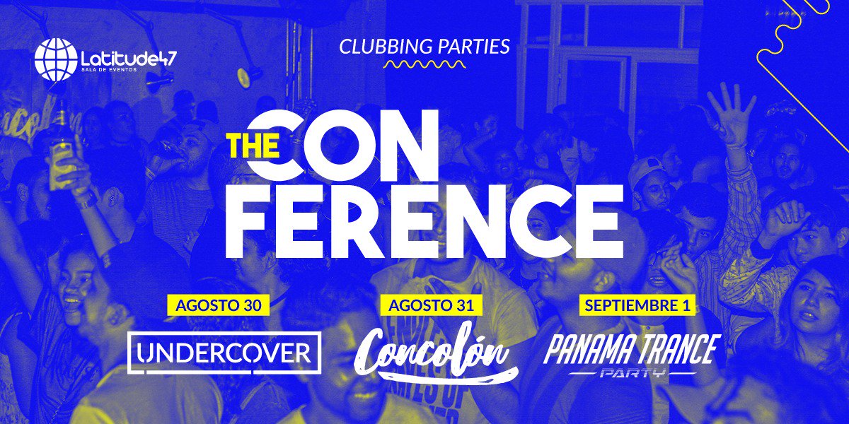 3 fiestas, 3 conceptos, 3 noches de música Dance, un mismo evento que traerá de vuelta la escena club a #Panama ¡Pronto ...