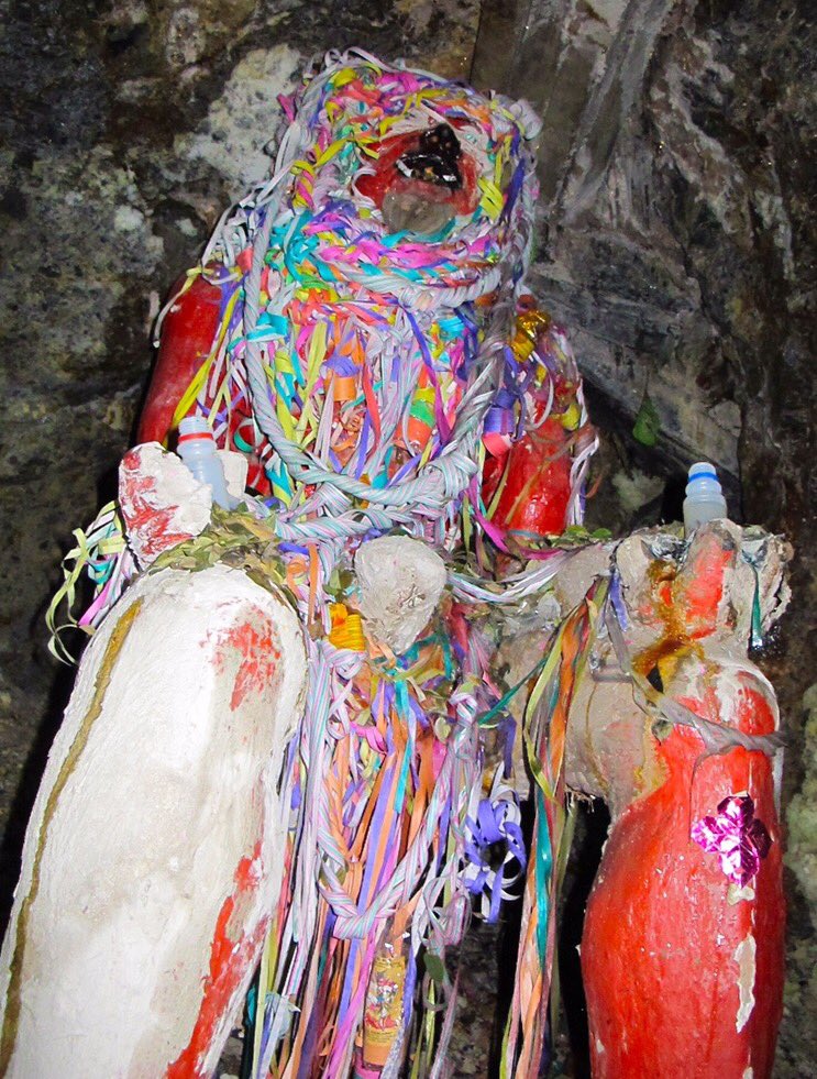 All mines in Bolivia have devilish statues of El Tio near the entrance. Each morning, miners offer gifts and prayers to ...