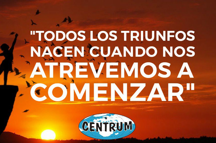 Aprovecha este #lunes como un nuevo comienzo, una nueva oportunidad!. #CENTRUM #iniciodesemana #motivación #Paraguay ...