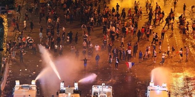 Casi 300 detenidos en Francia por los incidentes durante los festejos del Mundial 2018