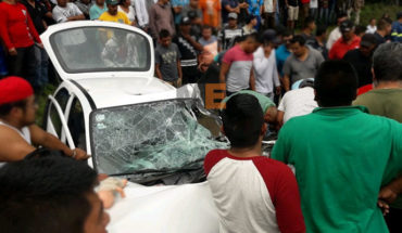 Choque entre auto y torton deja un muerto y tres heridos en Uruapan, Michoacán