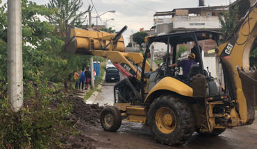 Continúa el retiro de residuos en zonas afectadas por lluvias en Morelia, Michoacán