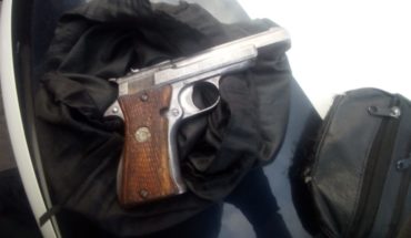 Detiene Policía Morelia a sujeto con posesión de arma de fuego