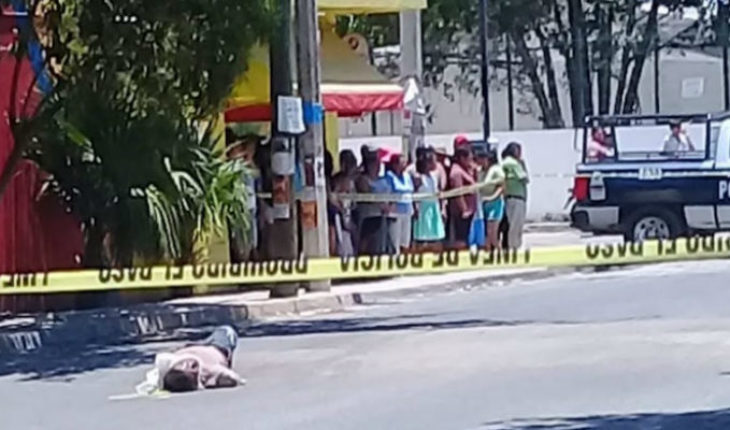 Detienen en Cancún, Quintana Roo a sicarios al arrastrar una cadáver en la carretera