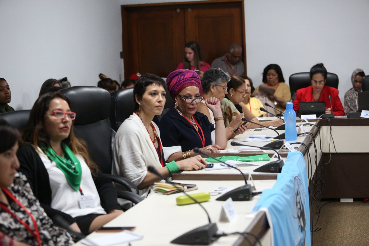 Diputadas argentinas participan activamente en encuentro con mujeres asistentes al #24ForoDeSaoPaulo organizado por la ...