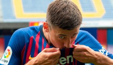 El francés Lenglet llega al Barça con hambre de títulos