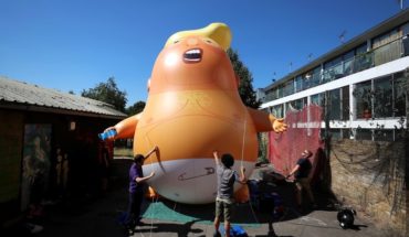 El “bebé Trump” que volará por Londres durante la visita del presidente
