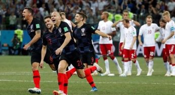 En los penales y tras un final para el infarto, Croacia le ganó a Dinamarca y se metió en cuartos de final