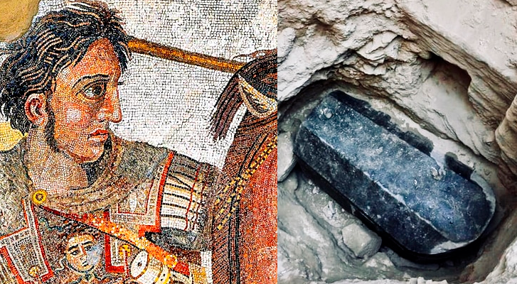Encuentran un sarcófago que podría contener los restos de Alejandro Magno