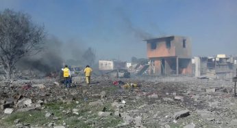 Explosión en polvorín deja 12 muertos y 10 heridos en Tultepec, Edomex