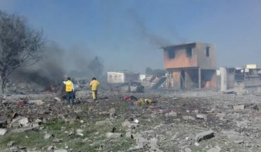Explosión en polvorín deja 12 muertos y 10 heridos en Tultepec, Edomex