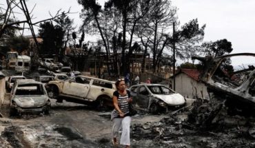 Fatal incendio en Grecia: 79 muertos, 187 heridos y más de 20 desaparecidos
