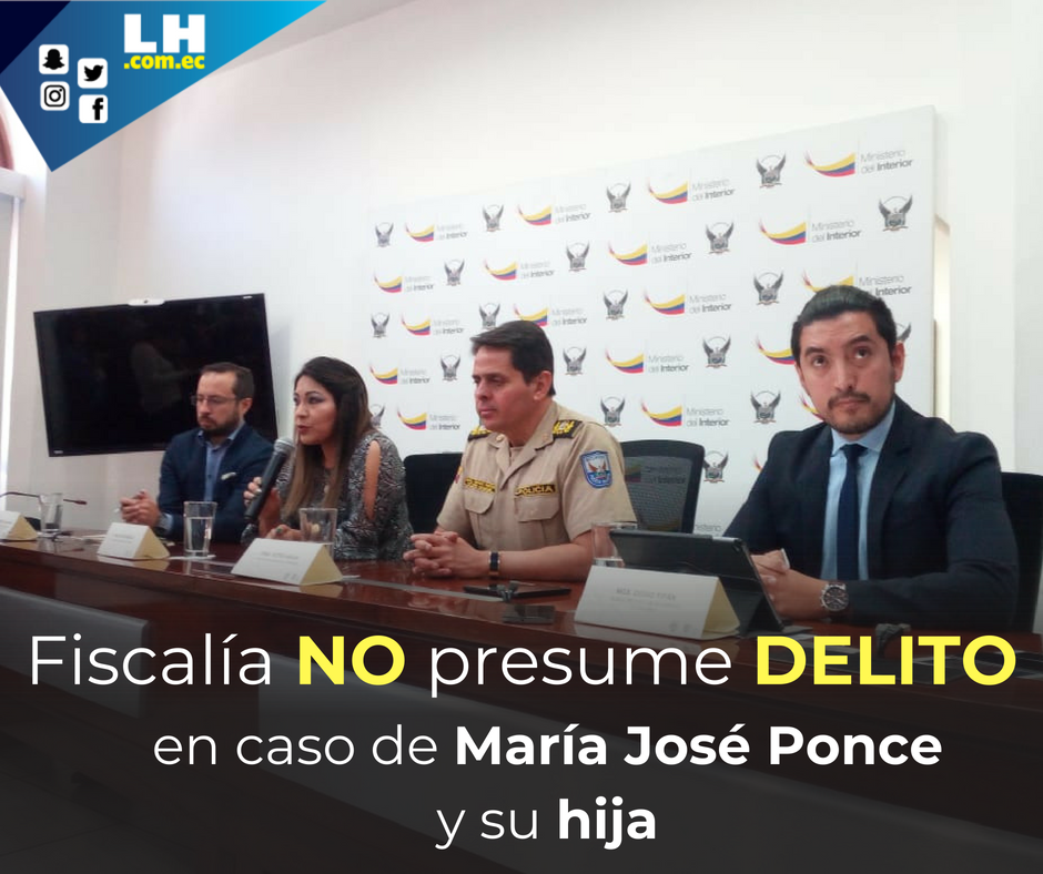 Fiscalía no presume delito tras la localización en Perú de María José Ponce y su hija Lirio Sofía. Lee la nota completa...