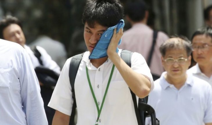 Japón registra máxima en ola de calor que sacude la región