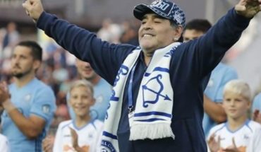El emotivo gesto de Diego Maradona con un nene que lo defendió: “El único rey sos vos”