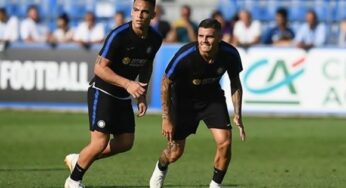 Lautaro Martínez y Mauro Icardi marcaron en el empate de Inter ante Zenit