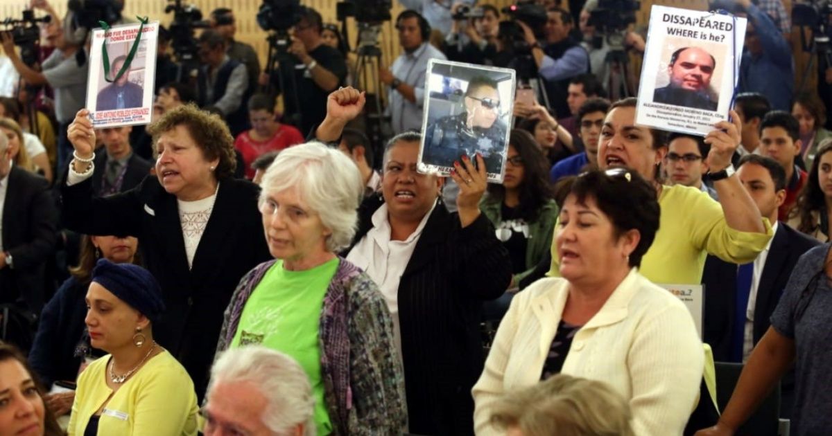 Mujeres exigen justicia por familiares desaparecidos