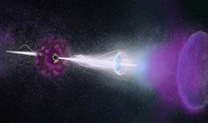 Observaciones permiten a ALMA realizar el primer video de una explosión cósmica en cámara rápida