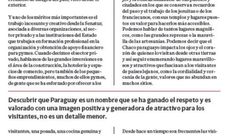 #Paraguay en boca de todos!
#ParaguayCrece
 …