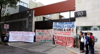 Piden a AMLO cese de dirigente de sector salud en Tabasco