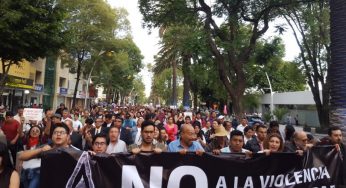 Protestan en Puebla por violencia en la jornada electoral
