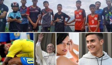 Rescatan a chicos en Tailandia, Chicana del Papa a Brasil, Romance de Oriana y Dybala, y muco más…