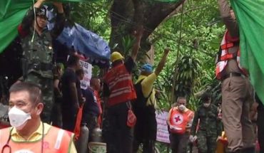 Rescate en Tailandia: tras 14 horas de espera, comenzó el segundo día de evacuación