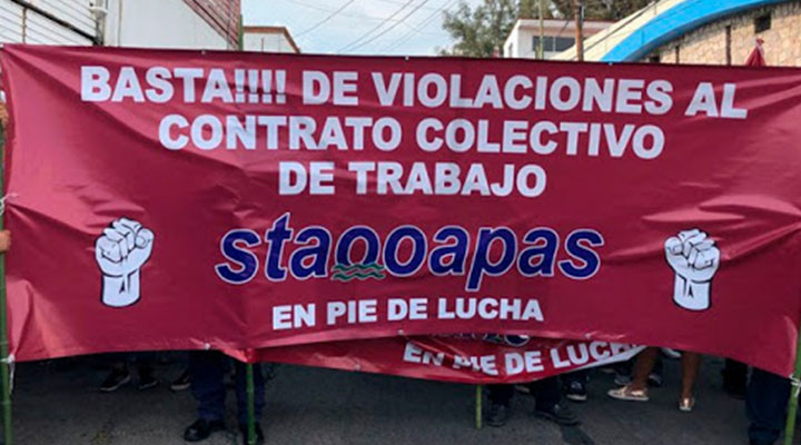 STAOOPAS sin acercamiento con autoridades cumple 32 días de huelga