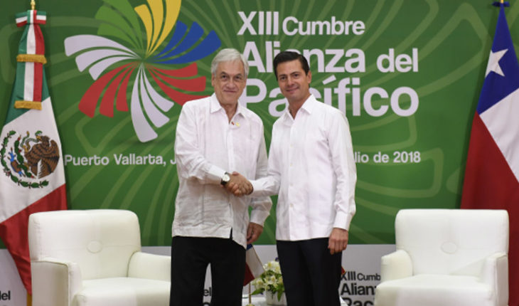 Sebastián Piñera se reunió con Presidentes de Brasil y México