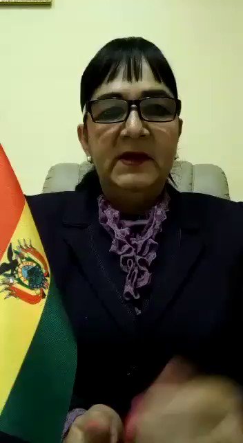 Senadora de Bolivia graba un vídeo y tritura a Zapatero y a Iglesias. "Como senadora de #Bolivia quiero denunciar que lo...