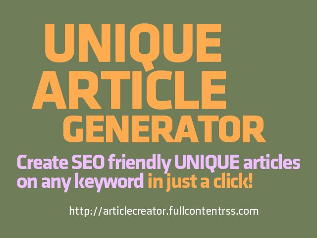  UNIQUE ARTICLE GENERATOR #adsense #MakeMoneyOnline | Article Spinner | Exults Internet Marketing Agency Continues to S...