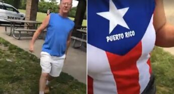 Un estadounidense increpó a una mujer por usar la remera de Puerto Rico