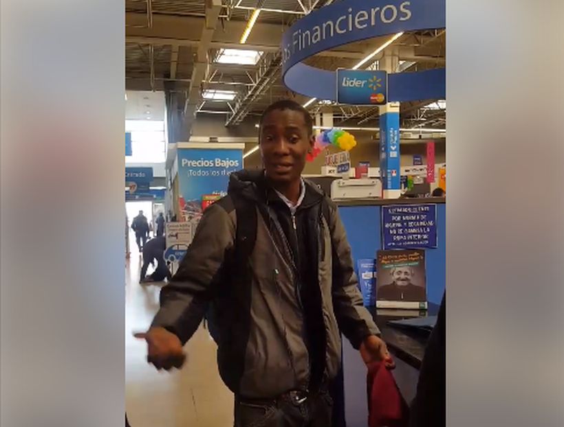 [VIDEO] El angustiante testimonio de un haitiano acusado de robar en supermercado se hizo viral