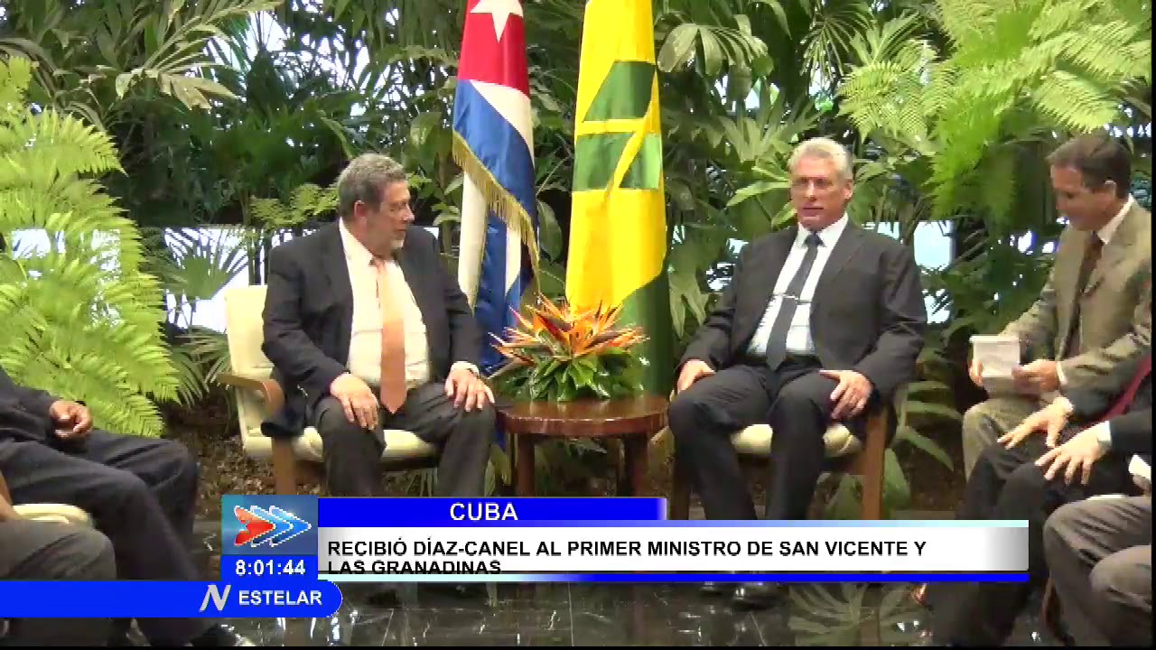 Cuba y San Vicente y las Granadinas consolidan vínculos de hermandad