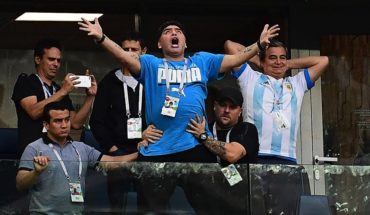 Video: Maradona, protagonista de una de las imágenes más impactantes del Mundial | La Red