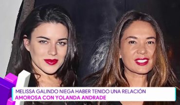 Video: Melissa Galindo habla de la supuesta relación Yolanda Andrade