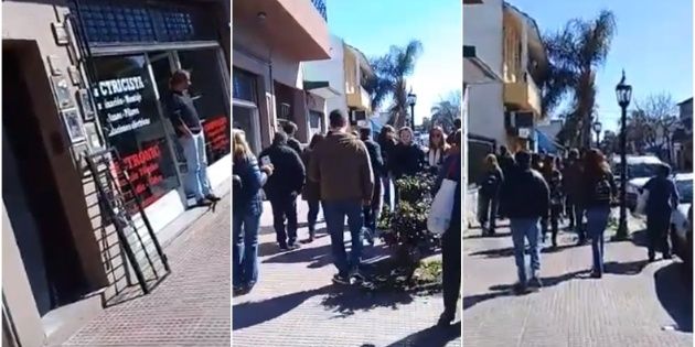 "¡Qué se vayan!": vecinos de Don Torcuato criticaron a dirigentes de Cambiemos durante un timbreo