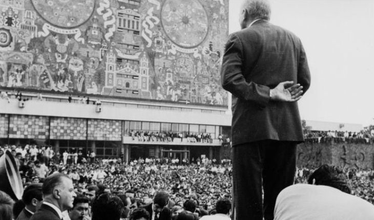 1968: Anuncia rector de UNAM marcha por la autonomía