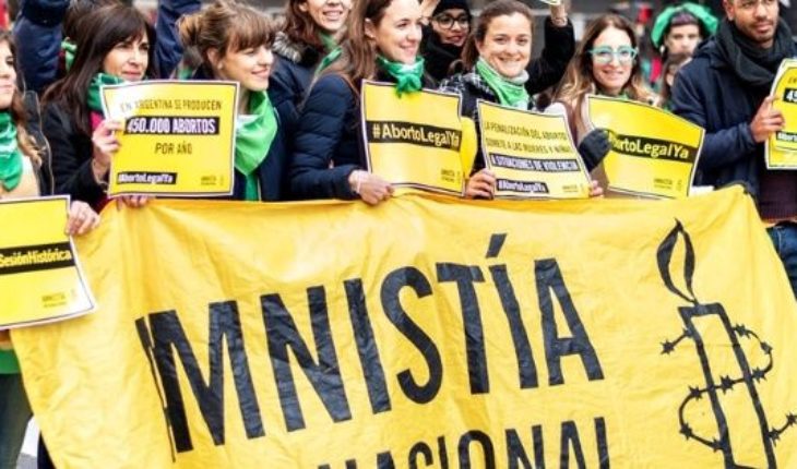 Amnistía Internacional pidió a una senadora que no vote en contra del aborto legal
