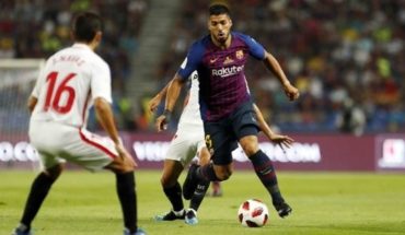 Barcelona empata 1 a 1 con Sevilla en la final de la Supercopa de España