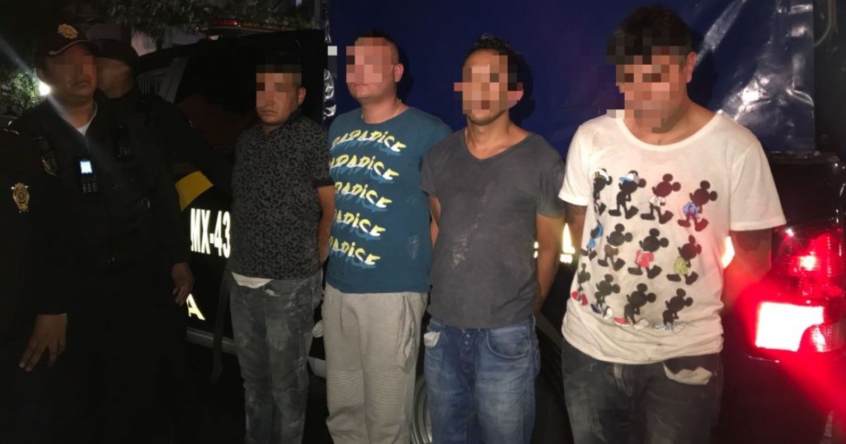 Capturan a 4 asaltantes tras persecución y tiroteo en CDMX