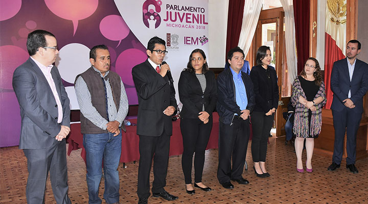 Da inicio el 6º Parlamento Juvenil Michoacán 2018