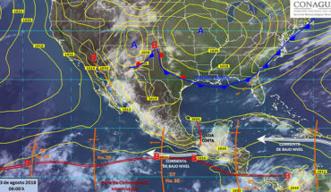Debido a ondas tropicales, continúan las tormentas puntuales muy fuertes en territorio mexicano