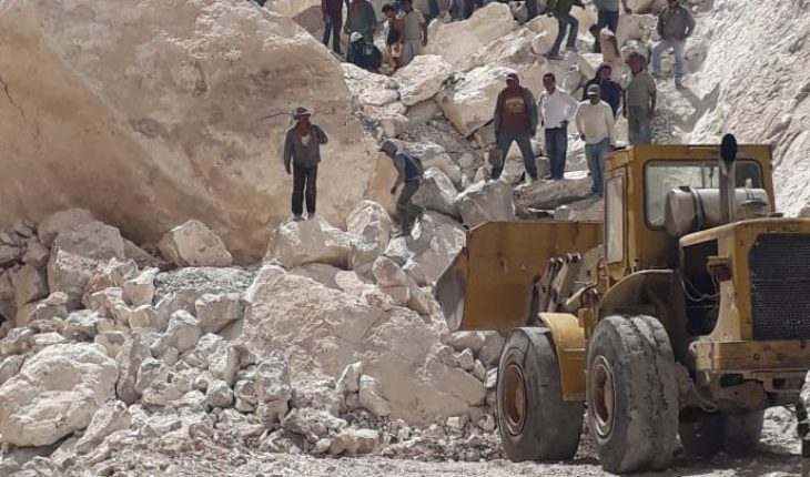 Derrumbe de mina en Hidalgo deja una persona muerta