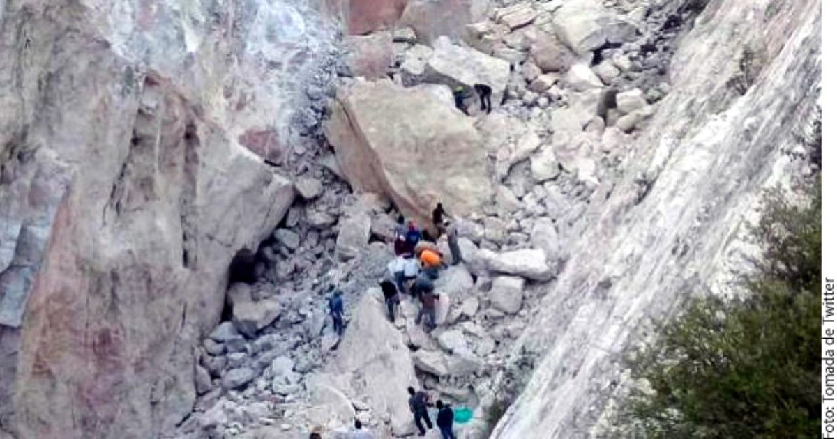 Derrumbe en mina en Hidalgo causa la muerte de un hombre