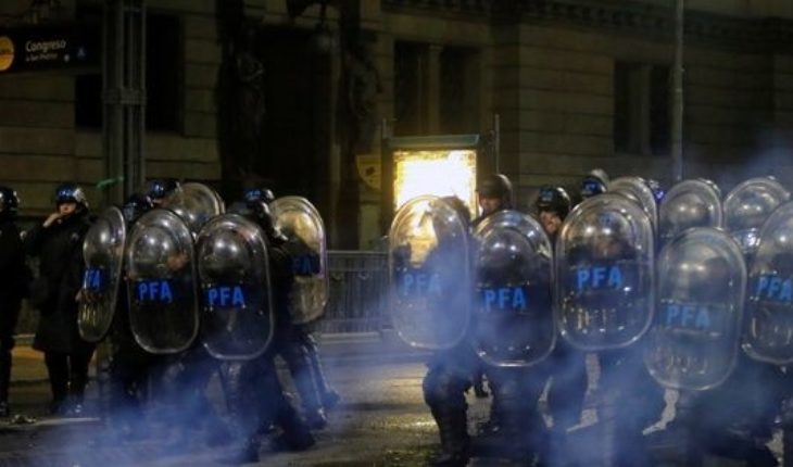 Detenidos tras incidentes entre la Policía y manifestantes a favor de la legalización del aborto